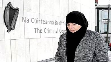  ليزا سميث أمام المحكمة الجنائية الخاصة في ايرلندا في 8 يناير 2020 في دبلن 